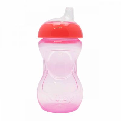 Nuby Mini Borraccia Easy Grip da 180ml   Rosa 4m+