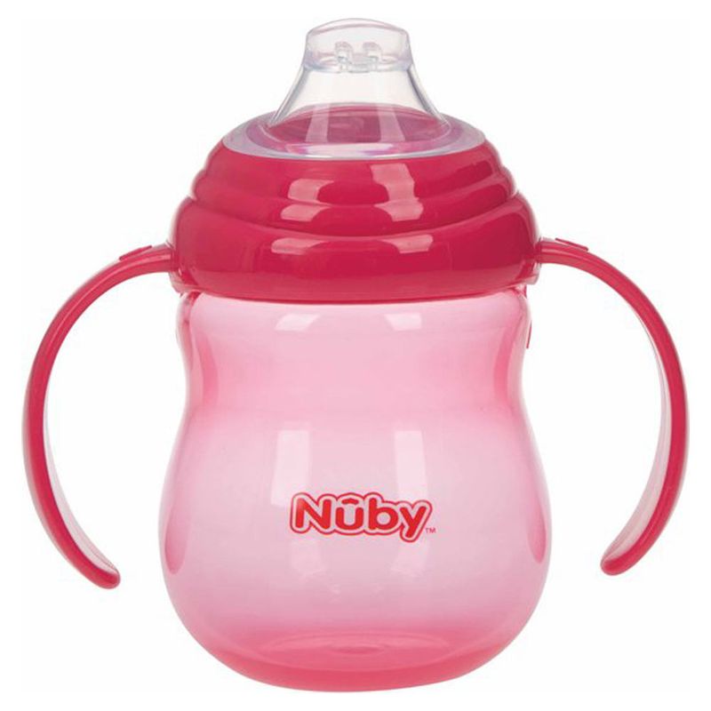 Nuby Tazza Antigoccia con Manici rosa da 270ml
