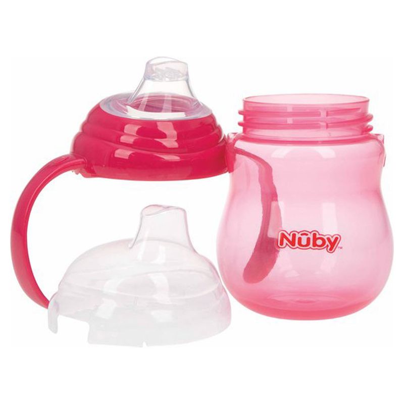 Nuby Tazza Antigoccia con Manici rosa da 270ml