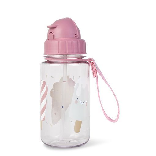 Saro Bottiglia con cannuccia da 450 ml