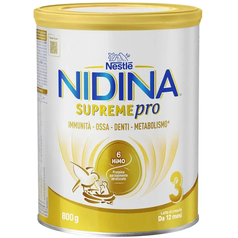 Nestle Latte Nidina 3 Supreme Pro Polvere 800g