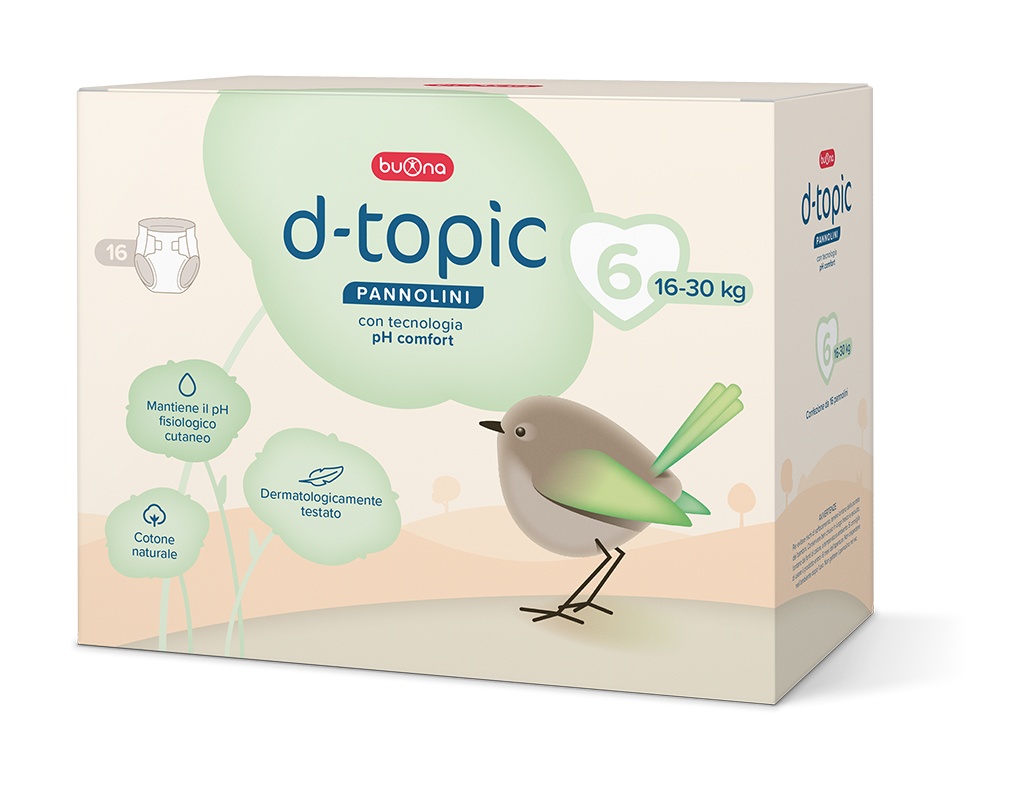 Buona D-topic Pannolino 16-30 kg da 16pz