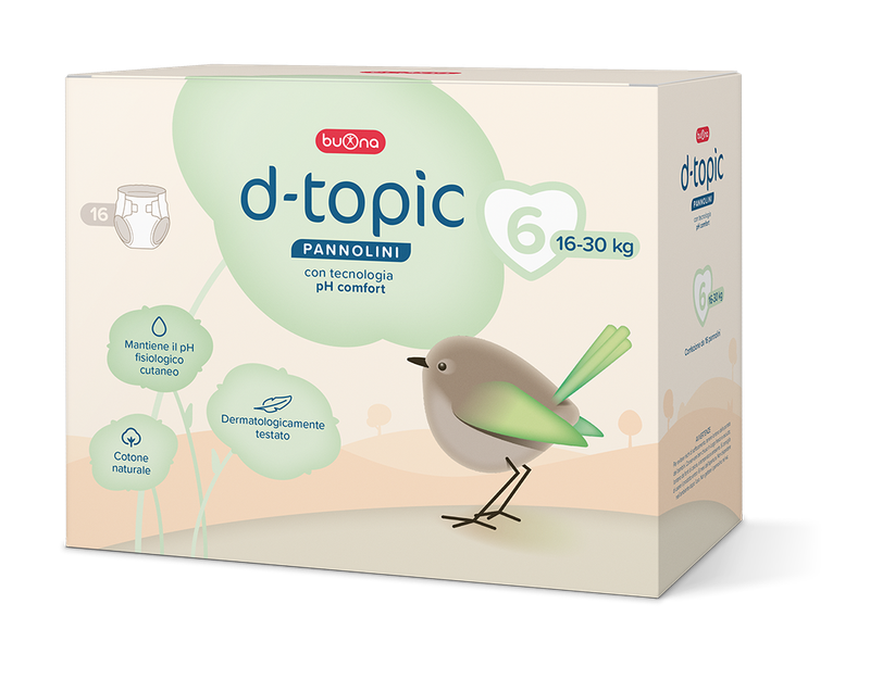 Buona D-topic Pannolino 16-30 kg da 16pz