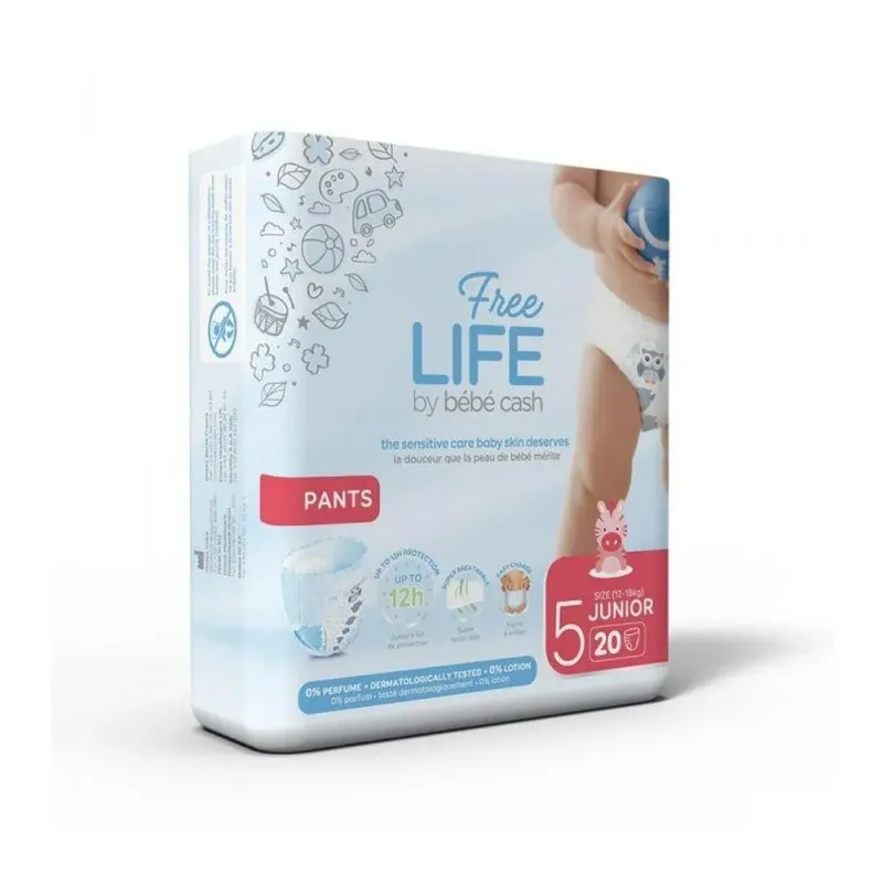 Freelife Pannolino a Mutandino Junior 5 Tg 12-17 kg da 20pz