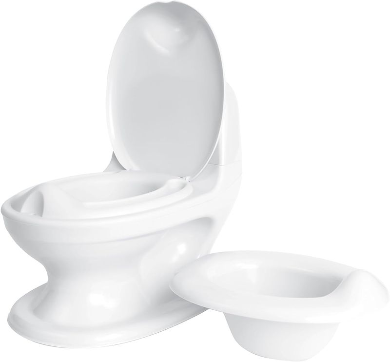 Nuby Dr. Talbot's My Real Potty  Vasino Musicale bianco con suono di sciacquone