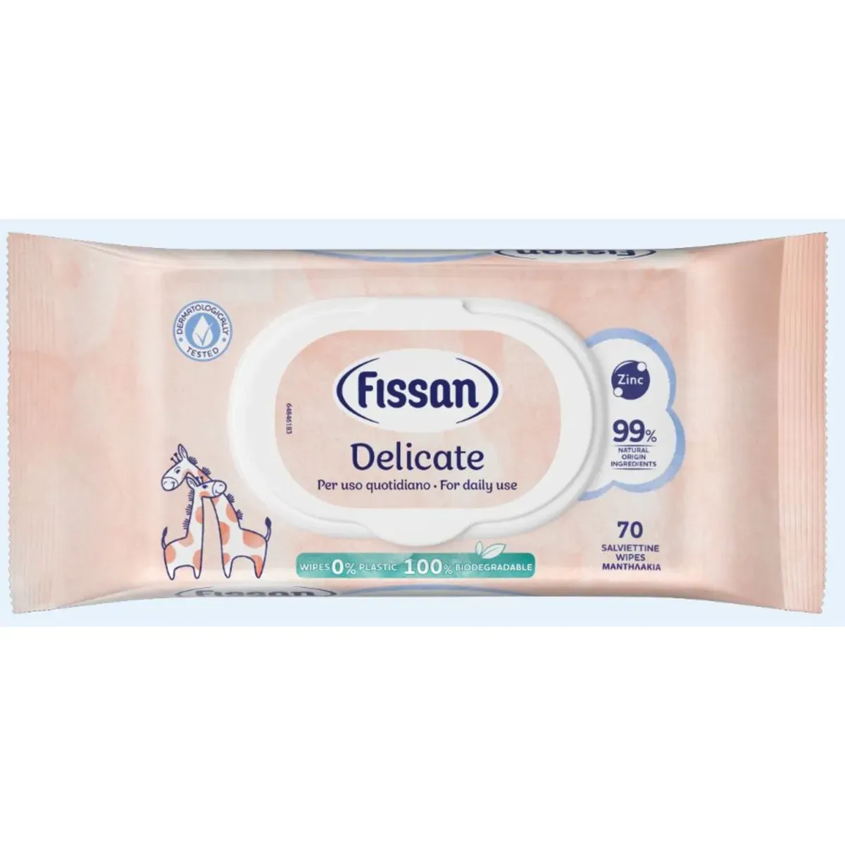 Fissan Salviettine Delicate da 70 pz