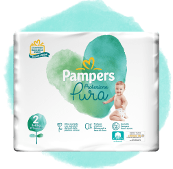 Pampers Pannolino Protezione Pura 2 Mini 3-6 kg da 27pz