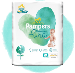 Pampers Pannolino Protezione Pura 3 Midi 4-9 kg da 22pz
