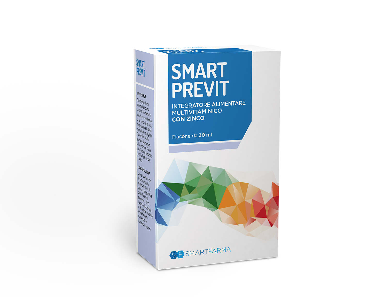 Smart Previt Integratore Multivitaminico con Zinco flacone da 30ml