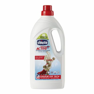 Chicco Active Detersivo Igienizzante Liquido 0m+ da 1,5 Lt