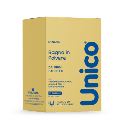 Sterilfarma Unico Skincare Bagno in Polvere 10 Bustine 15ml