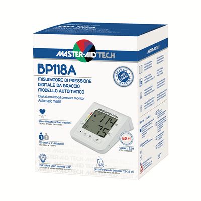 Master Aid Bp118a ​Misuratore di pressione digitale da braccio