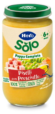 Hero Pappa Completa Piselli con Prosciutto 225gr