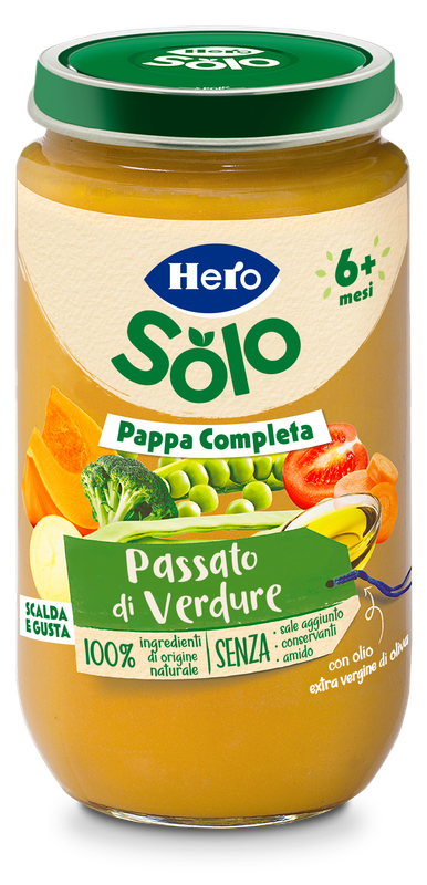 Hero Pappa Completa Passato di Verdure 225gr