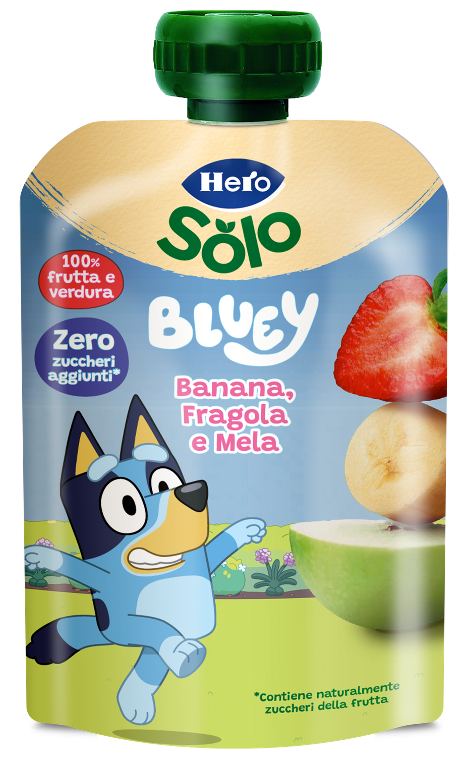 Hero Solo Bluey Banana Fragola E mela 100g