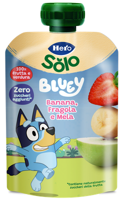 Hero Solo Bluey Banana Fragola E mela 100g