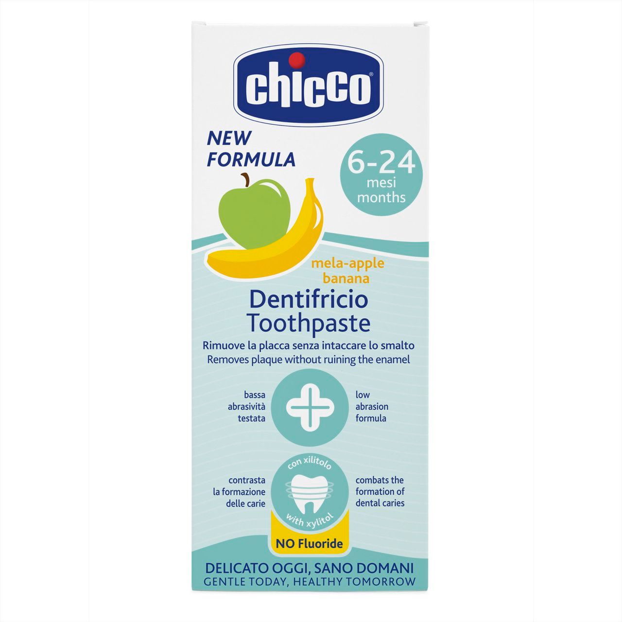 Chicco Dentifricio Mela Banana 6-24m da 50 ml