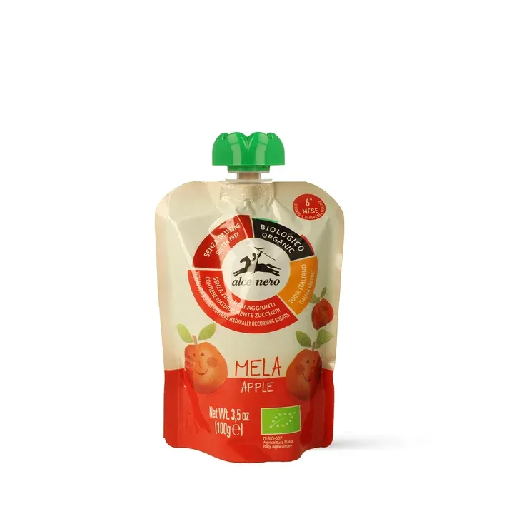 Alce Nero Puree di Frutta Mela 100g
