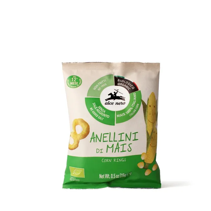 Alce Nero Anellini di Mais da 15 gr