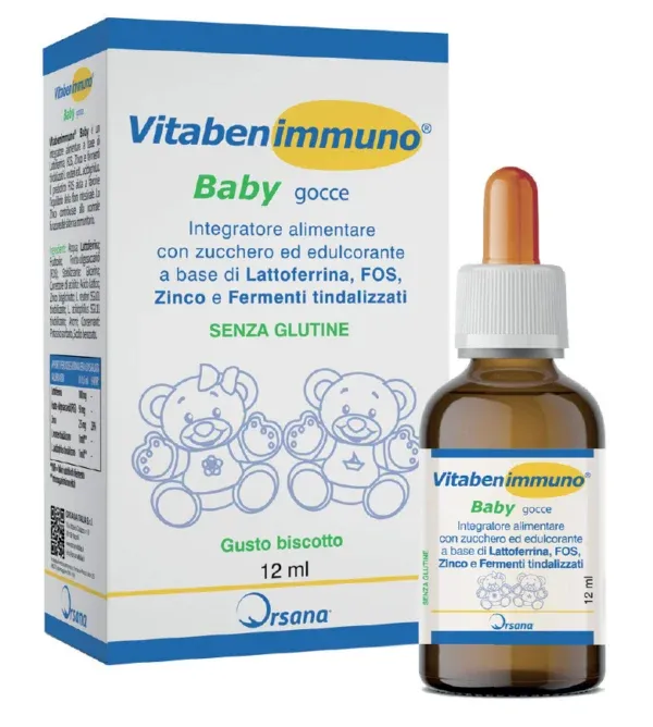 Orsana Vitaben Immuno Baby Gocce 12ml