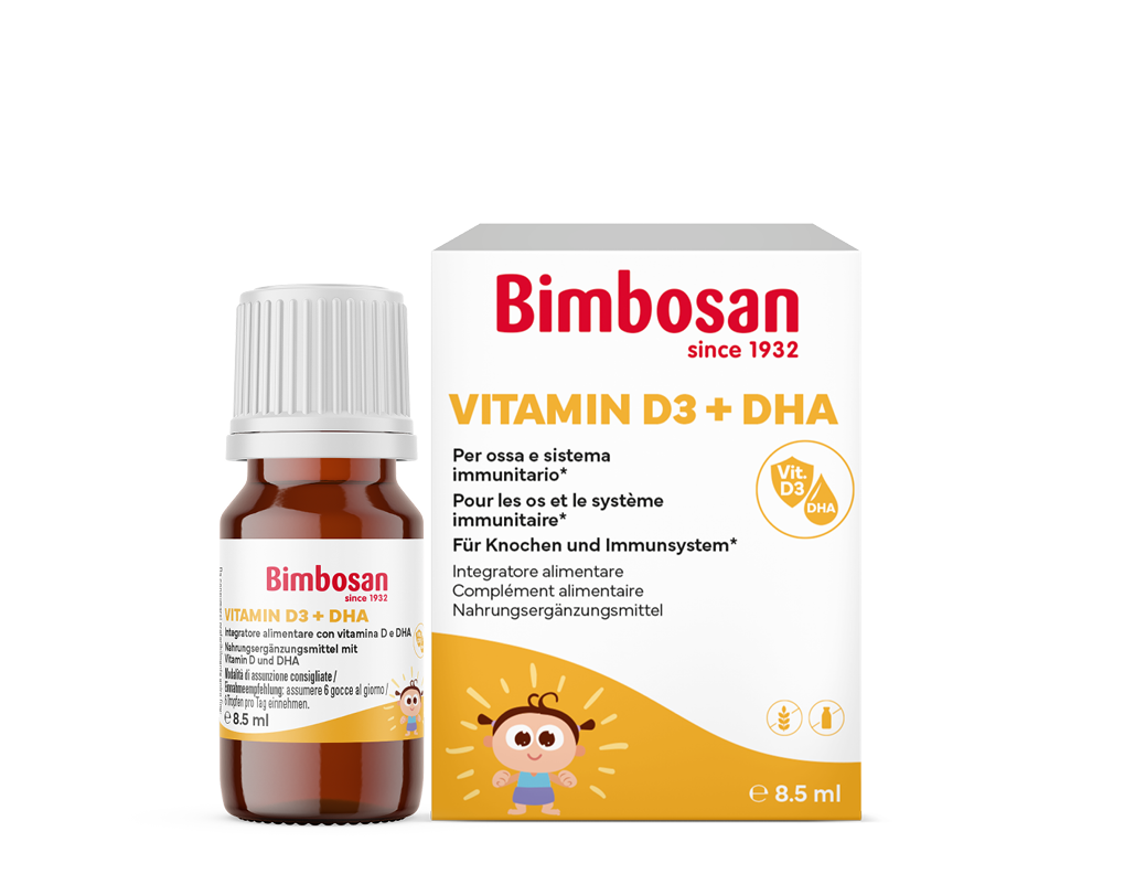 Bimbosan Vitamin D3 + DHA flacone da 8,5 ml