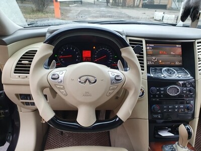 Руль ver.3 Infiniti FX37/FX50/FX30/QX70 бежевый