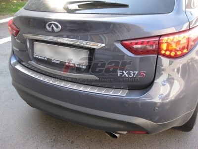 Защита заднего бампера Infiniti FX35, QX70, FX37, FX50, FX30d