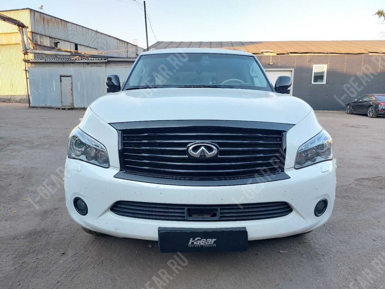 Антихром Решетки радиатора Infiniti QX56