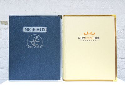 Zimmermappen / Hotelmappen / Gästemappen