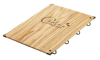 Menuboard Woody Holzkarte mit Ringmechanik Menuboard Woody Holzkarte mit Ringmechanik