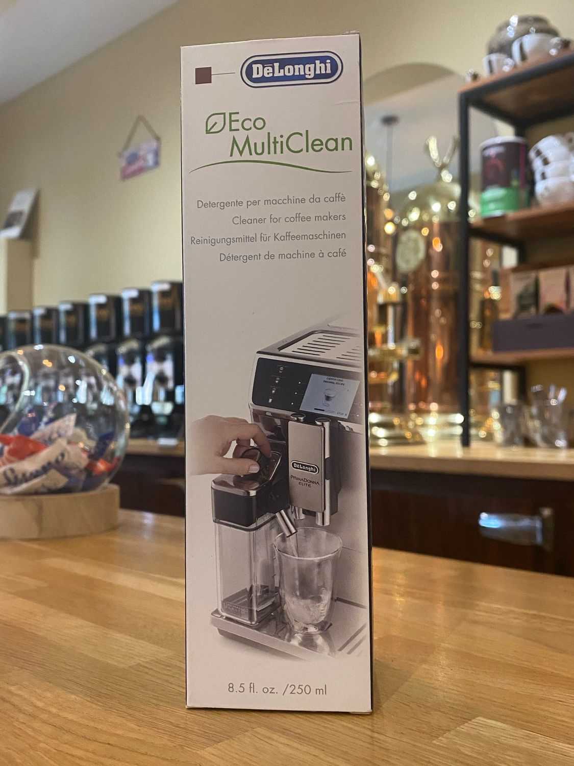 Détergent pour machine à café