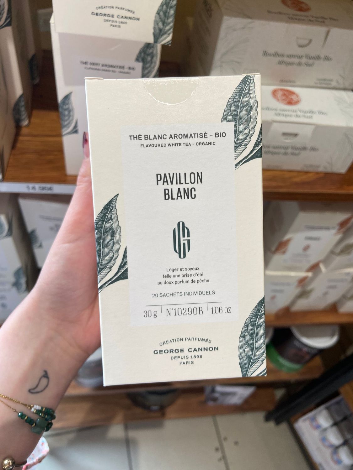 Thé blanc " Pavillon Blanc "