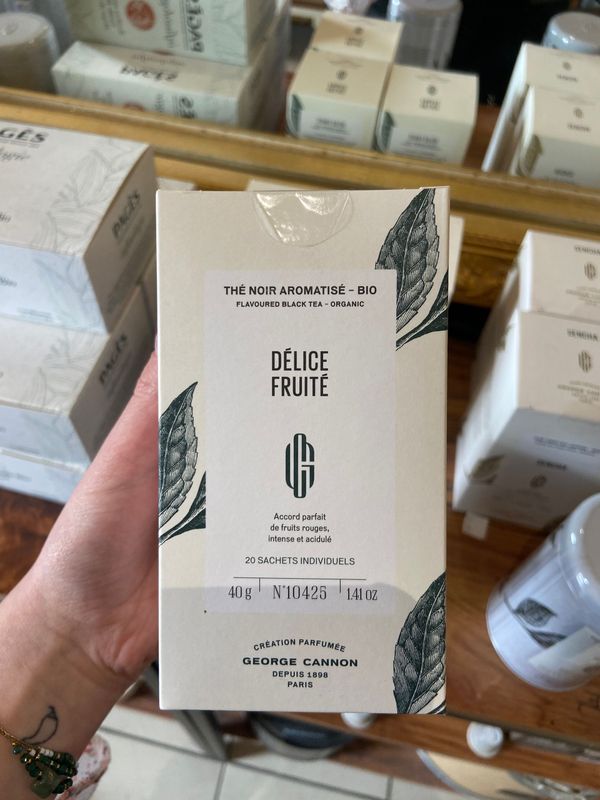 Thé noir " Délice fruité "