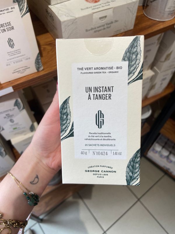 Thé vert " Un instant à Tanger "