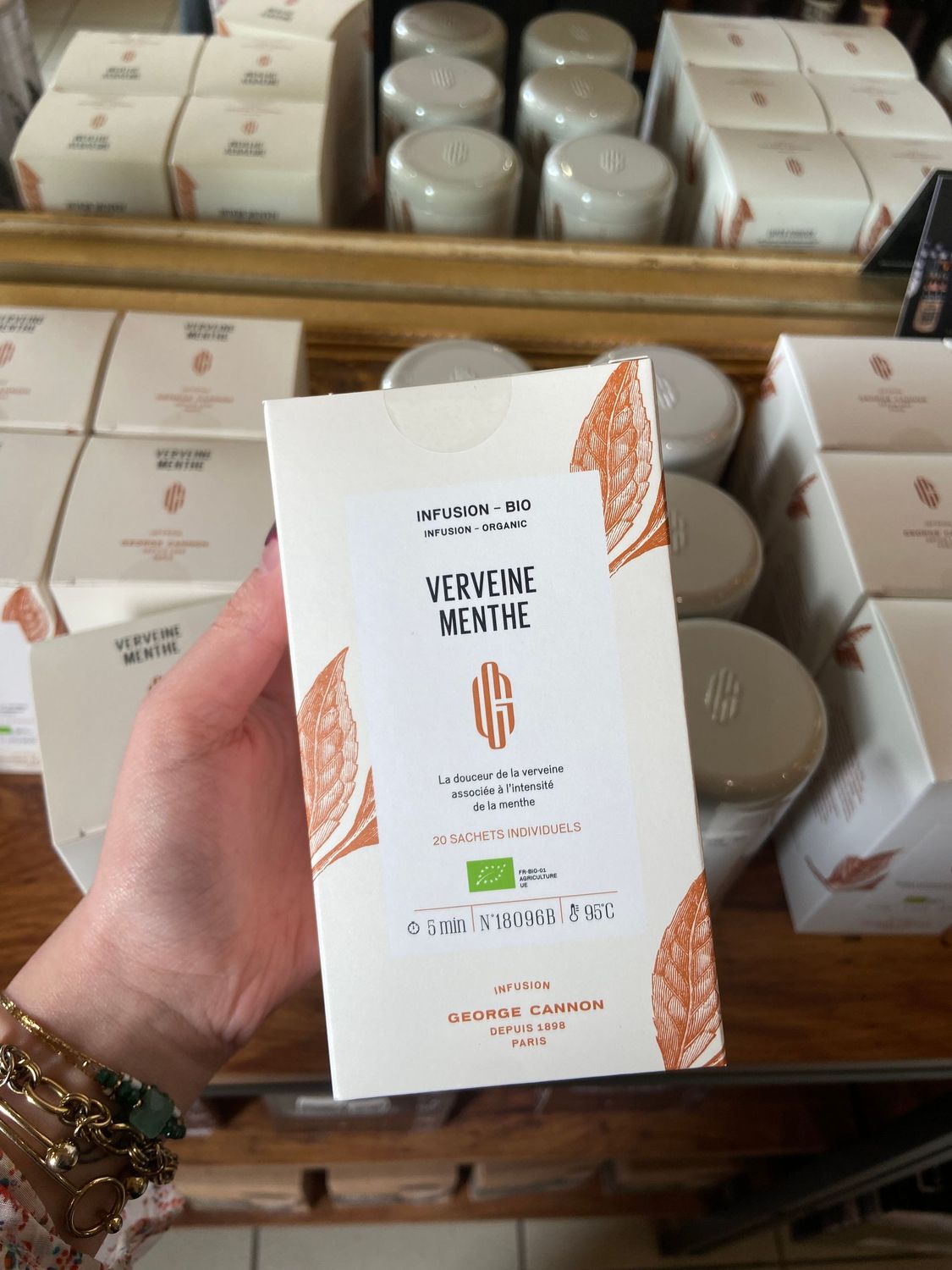 Infusion " Verveine menthe "
