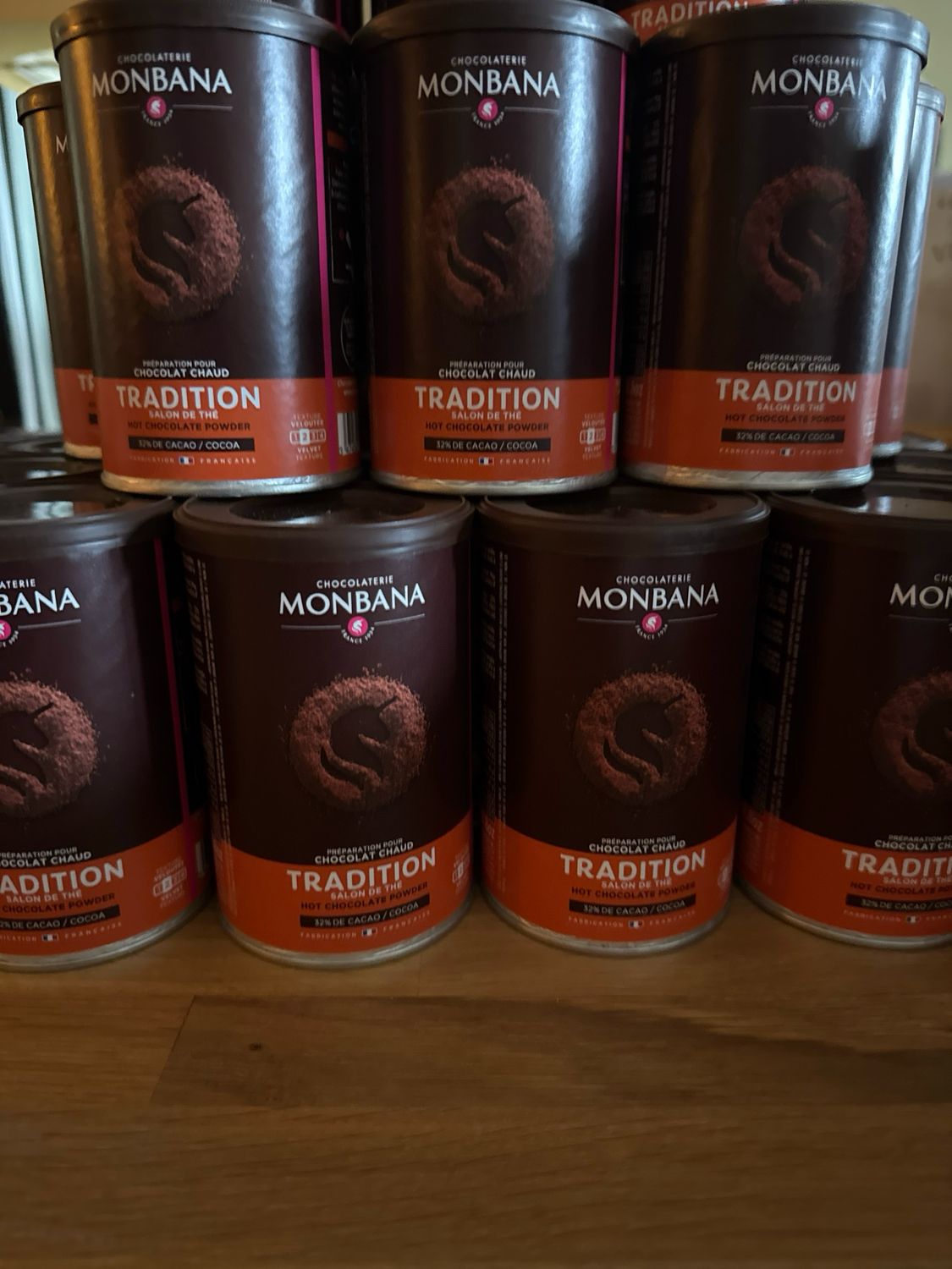 Chocolat Monbana, boîte de 250 g