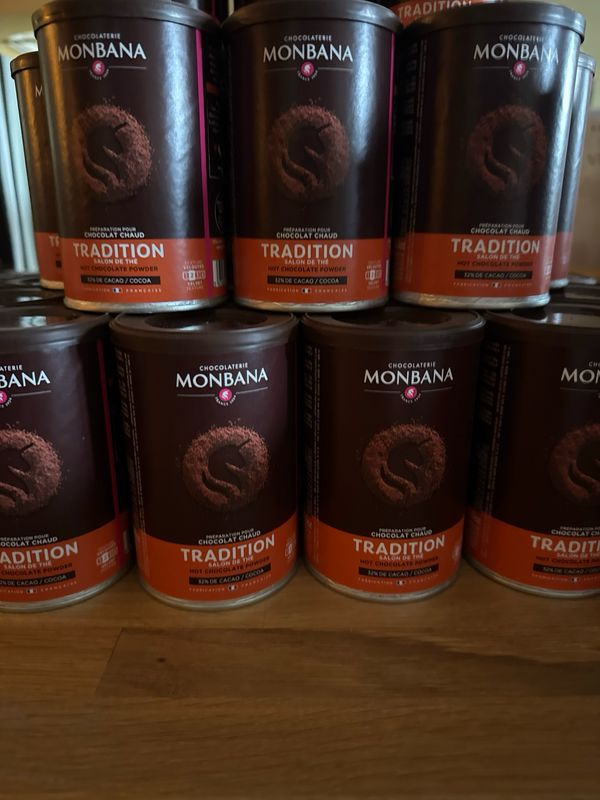 Chocolat Monbana, boîte de 250 g