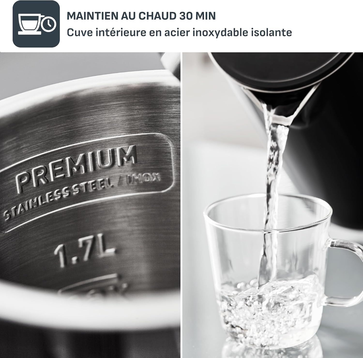 Bouilloire TEFAL Smart’n Light