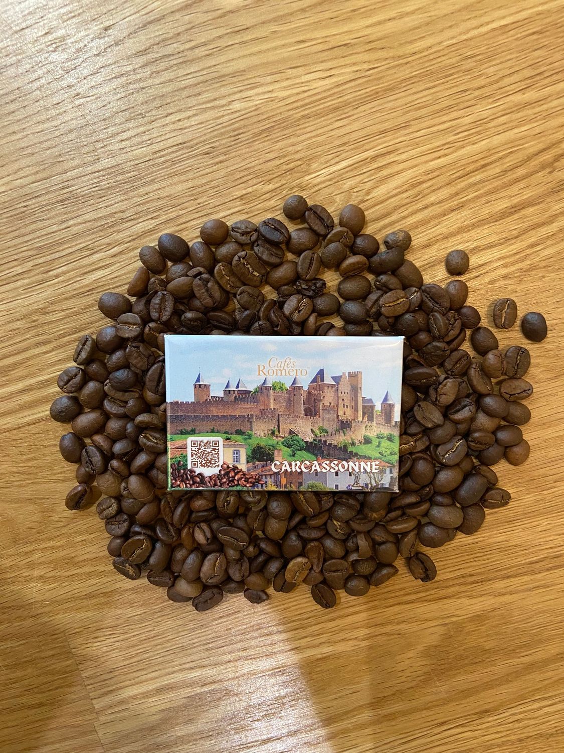 Magnet "Carcassonne" Cafés Roméro