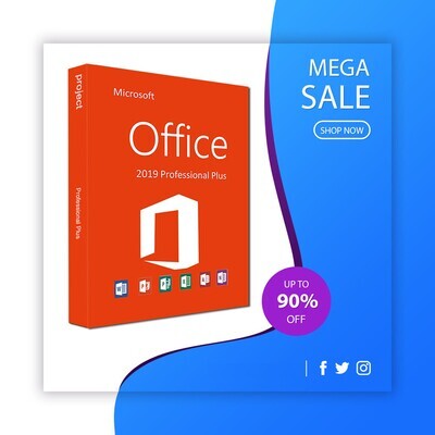 MICROSOFT OFFICE PROFESSIONAL PLUS 2019 –GENUINE KEYS UPDATE 2021