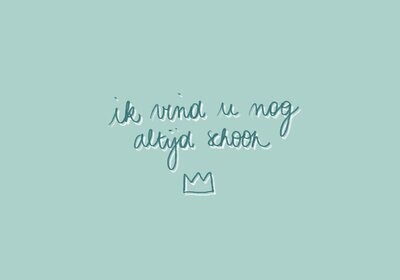 verjaardagskaartje 'nog altijd schoon'