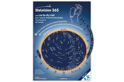 Carte du ciel Stelvision 365