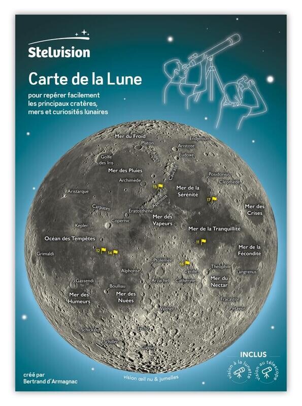 Carte de la Lune Stelvision