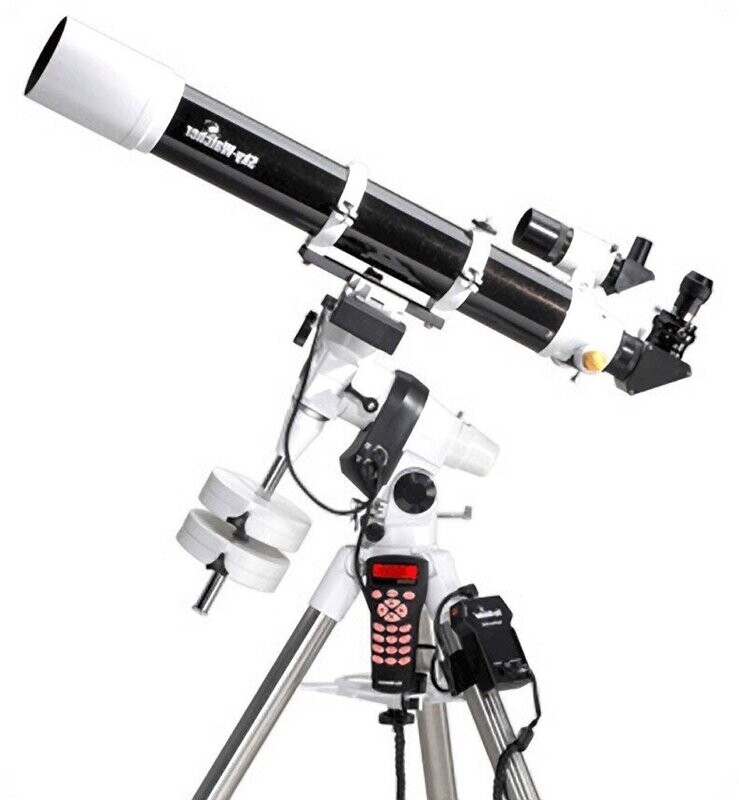 Lunette Sky-Watcher 100ED Black Diamond sur NEQ5 Pro Go-To