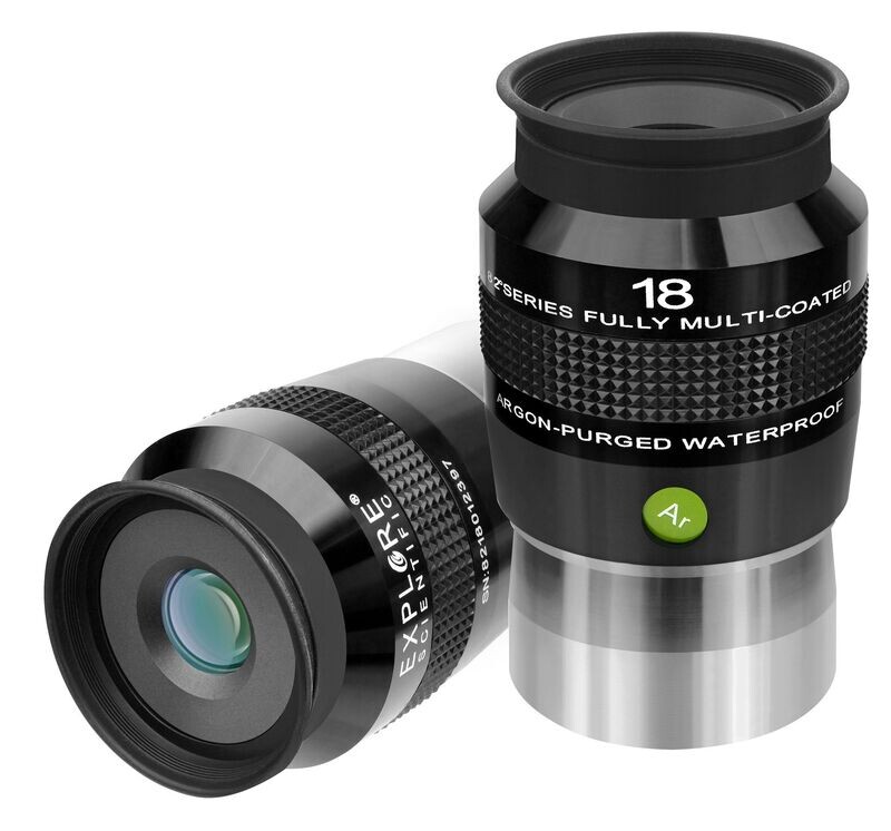 Oculaire Explore Scientific 82° UWA 18mm Ar (50.8)