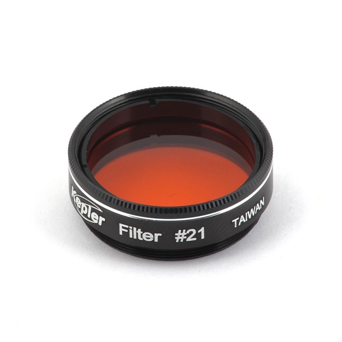 Filtre orange Kepler n° 21 coulant 31,75mm