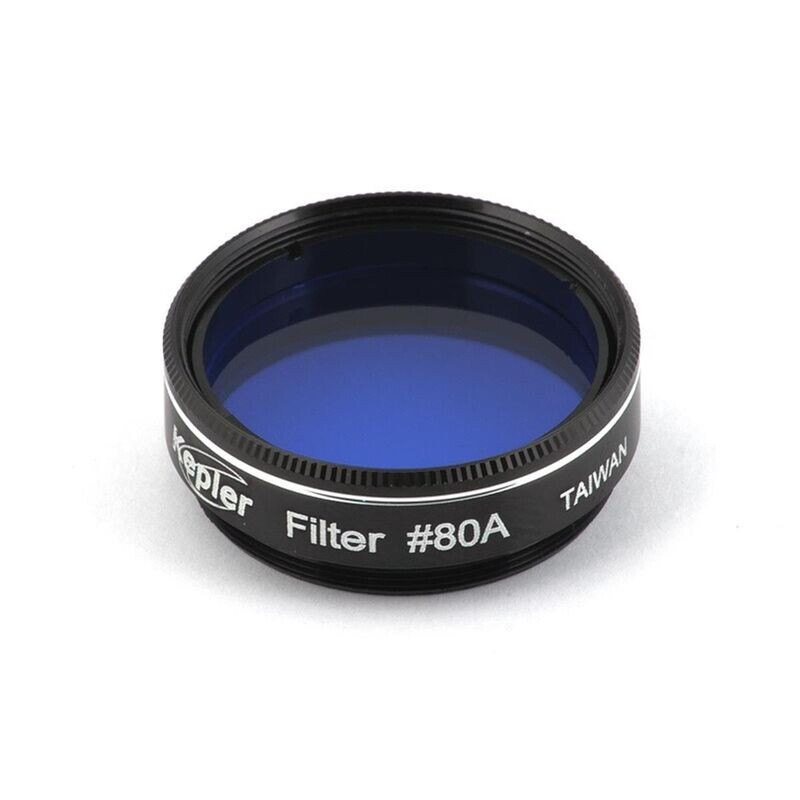 Filtre bleu Kepler n° 80A coulant 31,75mm