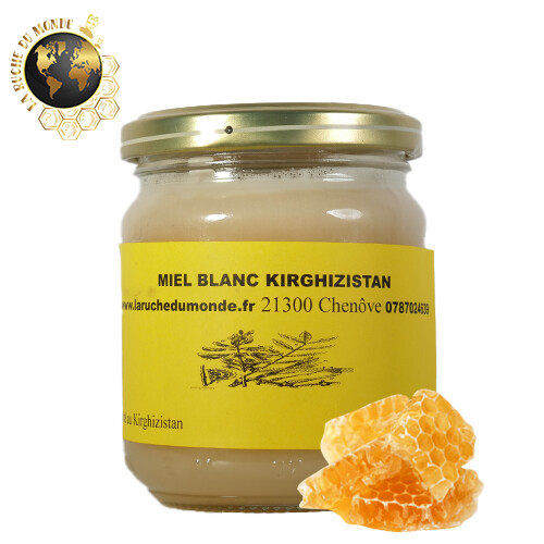 ?? Miel blanc Kirghizistan ??