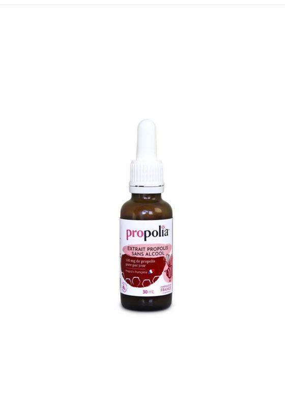 Extrait de propolis sans alcool