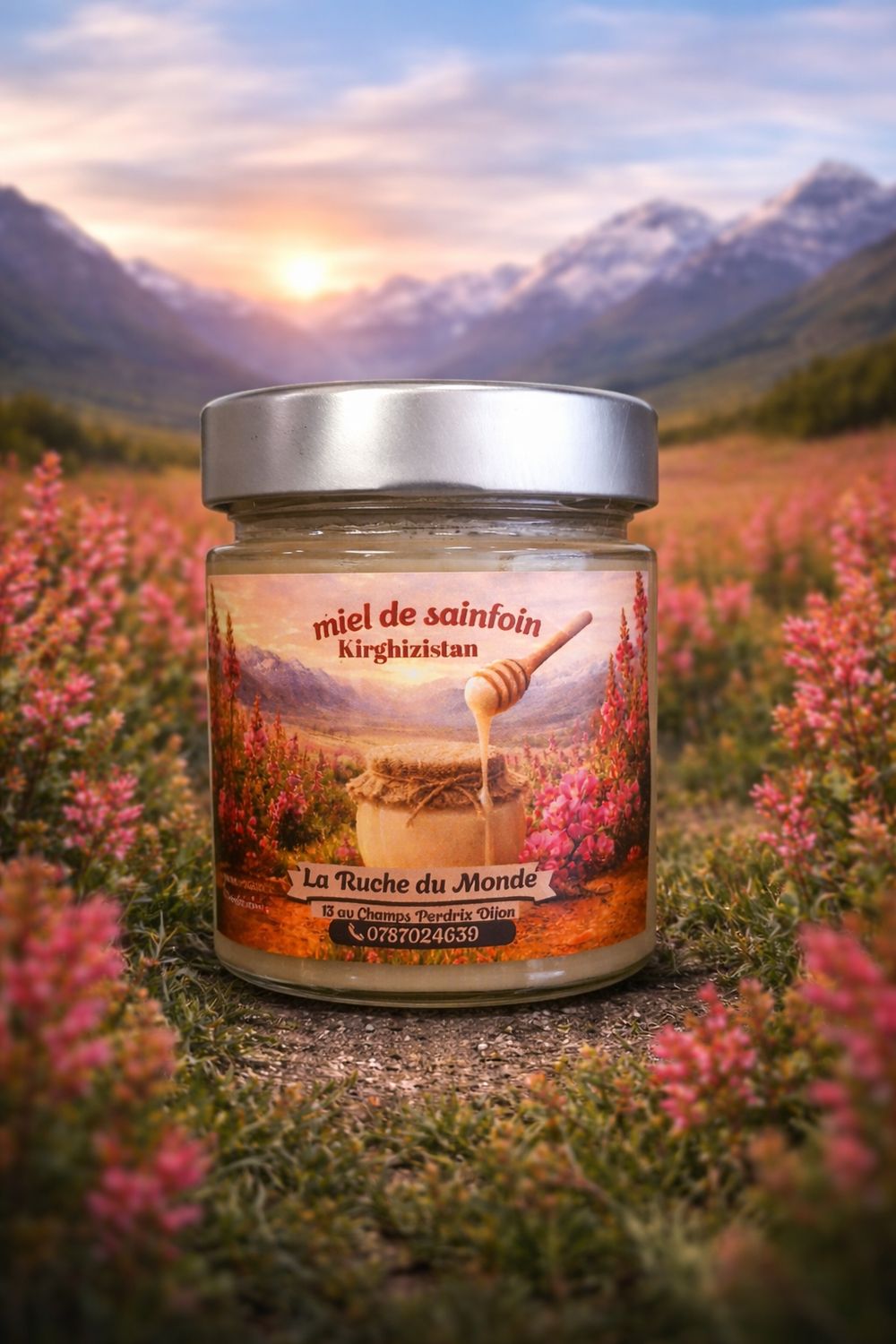 ?? Miel blanc Kirghizistan ?? ?? Miel blanc Kirghizistan ??